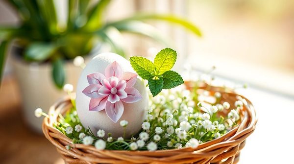 Offrez une plante avec message personnalisé pour pâques !