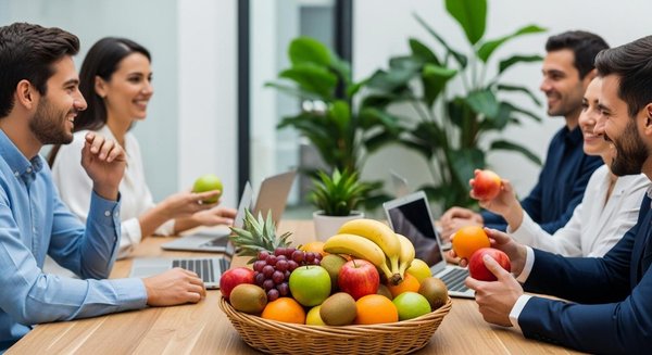 La livraison panier de fruits au travail : un atout vital pour le bien-être en entreprise